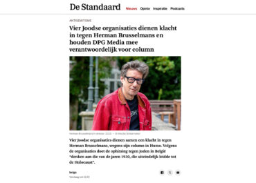 Julien Uyttendaele - Herman Brusselmans antisemitisme